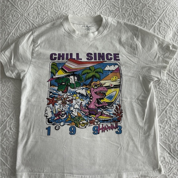 Brandy Melville Chill Since 1993 Graphic Tee - Picture 2 of 5
